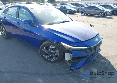 2024 Hyundai Elantra Limited из США, поврежденный, VIN KMHLP4DG0RU777030